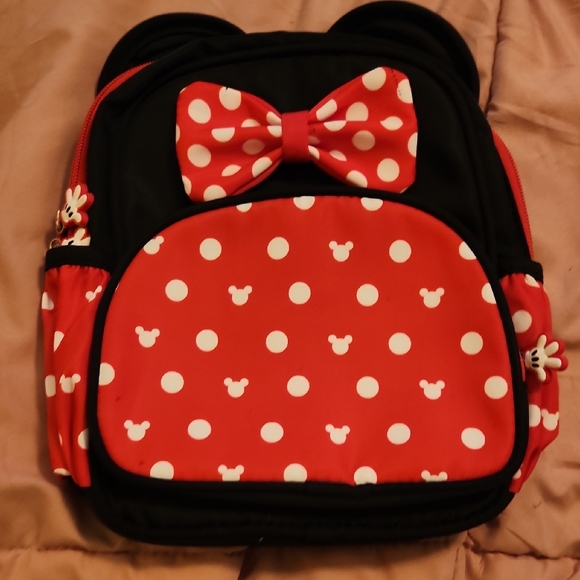 Disney Other - Disney Minnie Mouse Kids Backpack